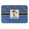 Blue Western Anti-Fatigue Kitchen Mat (Personalized)