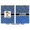 Blue Western Baby Blanket (Double Sided - Printed Front and Back)