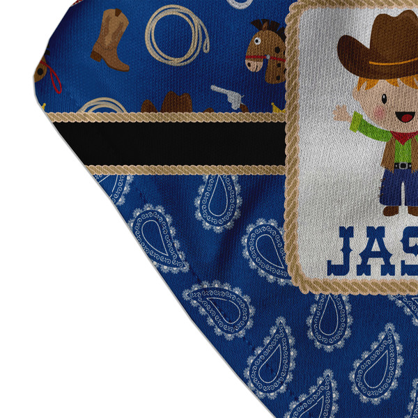 Blue Western Bandana Detail