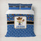 Blue Western Duvet Cover Set - Full / Queen (Personalized)
