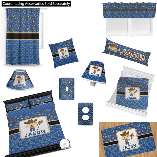 Blue Western Bedroom Decor & Accessories2