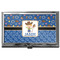 Blue Western Business Card Case