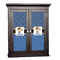 Blue Western Cabinet Decal - Medium (Personalized)