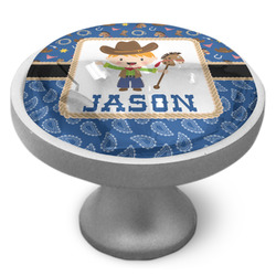 Blue Western Cabinet Knob (Personalized)