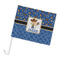 Blue Western Car Flag - Large (Personalized)