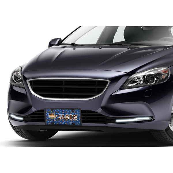 Blue Western Car License Plate Lifestyle