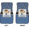 Blue Western Car Mat Front - Approval