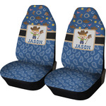 Blue Western Car Seat Covers (Set of Two) (Personalized)
