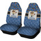 Blue Western Car Seat Covers