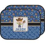 Blue Western Car Floor Mats (Back Seat) (Personalized)