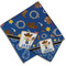 Blue Western Cloth Napkins - Personalized Lunch & Dinner (PARENT MAIN)