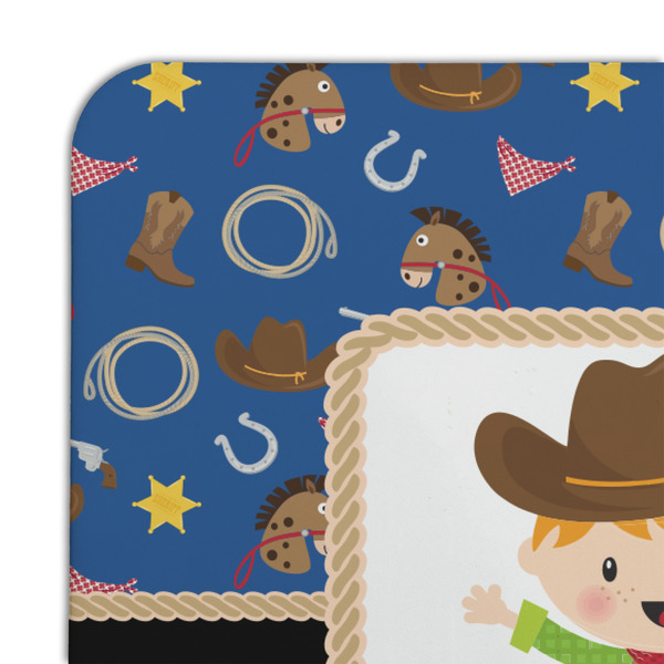 Blue Western Coaster Set - DETAIL