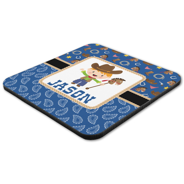 Blue Western Coaster Set - FLAT (one)