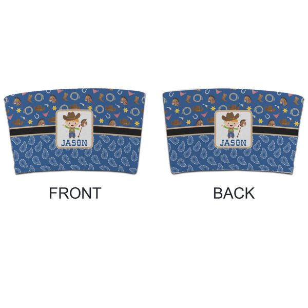 Blue Western Coffee Cup Sleeve - APPROVAL