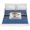 Blue Western Comforter (King)