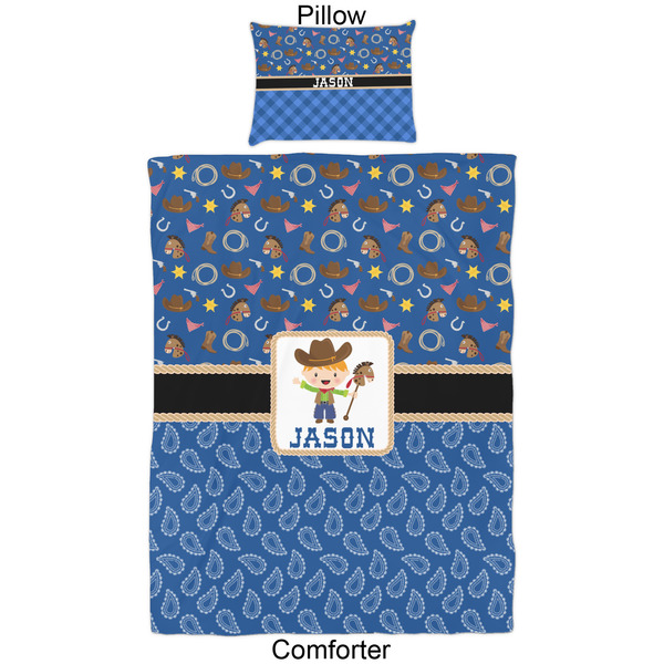 Blue Western Comforter Set - Twin - Approval