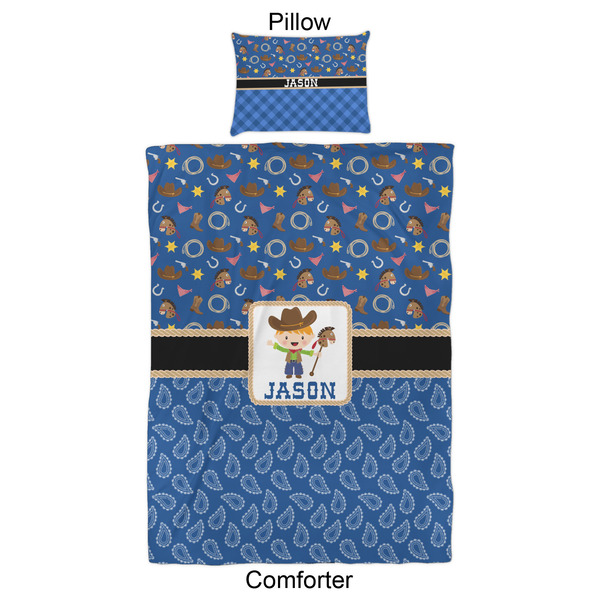 Blue Western Comforter Set - Twin XL - Approval