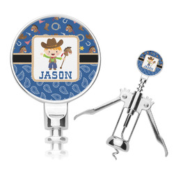 Blue Western Corkscrew (Personalized)