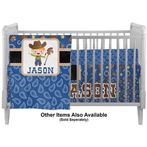 Blue Western Crib - Profile Sold Seperately