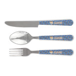 Blue Western Cutlery Set (Personalized)