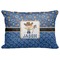 Blue Western Decorative Baby Pillowcase - 16"x12" (Personalized)