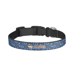 Blue Western Dog Collar - Large (Personalized)