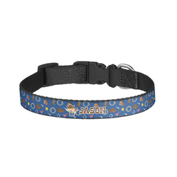 Blue Western Dog Collar - Small (Personalized)