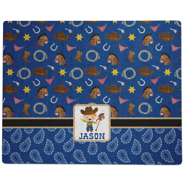 Blue Western Dog Food Mat - Large without Bowls