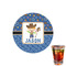 Blue Western Drink Topper - XSmall - Single with Drink