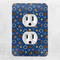 Blue Western Electric Outlet Plate - LIFESTYLE