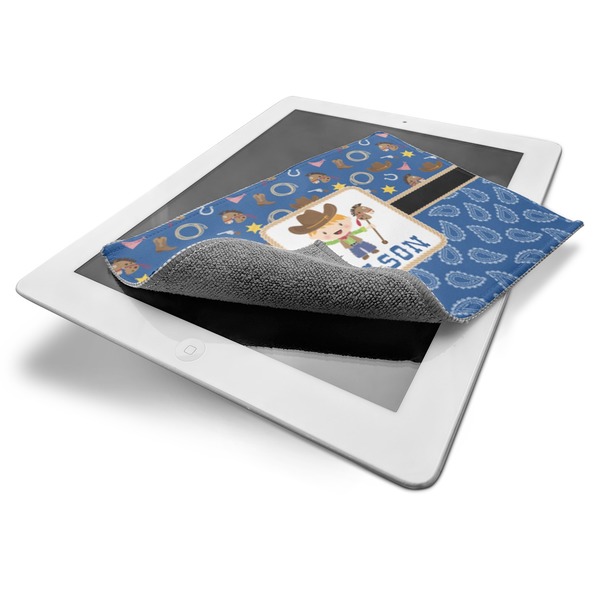 Blue Western Electronic Screen Wipe - iPad