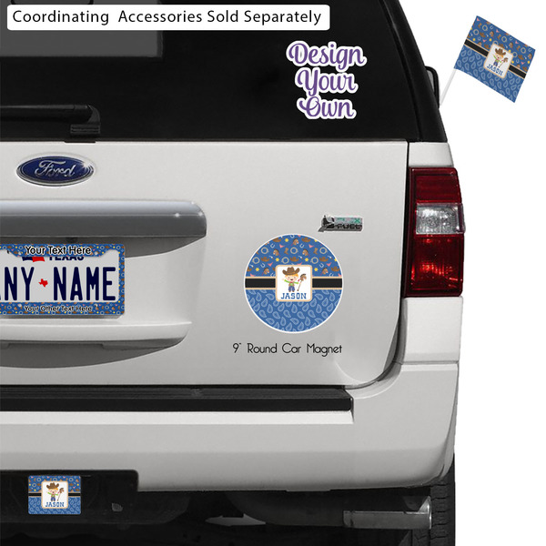 Blue Western Exterior Car Accessories