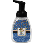 Blue Western Foam Soap Bottle - Black (Personalized)