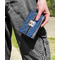 Blue Western Genuine Leather Womens Wallet - In Context
