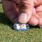 Blue Western Golf Ball Marker - Hand