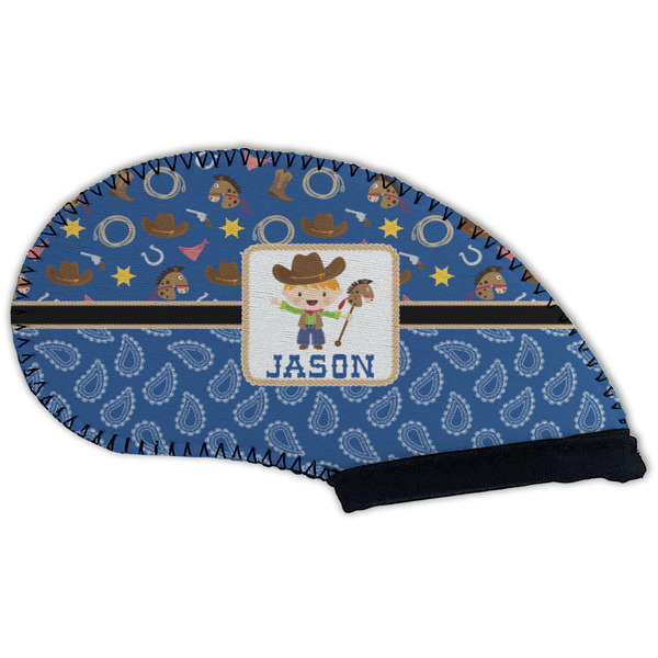 Blue Western Golf Club Covers - BACK