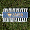 Blue Western Golf Tees & Ball Markers Set - Front