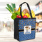 Blue Western Grocery Bag - LIFESTYLE
