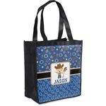 Blue Western Grocery Bag (Personalized)