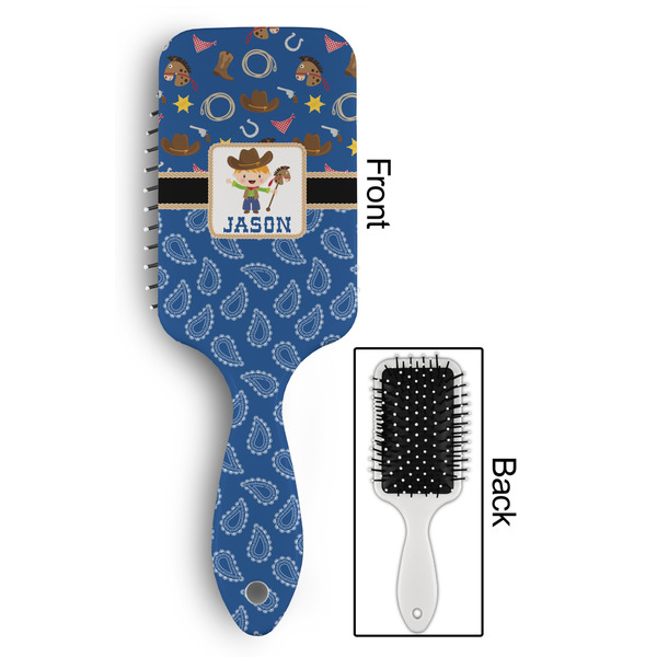 Blue Western Hair Brush - Approval