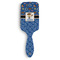 Blue Western Hair Brush - Front View