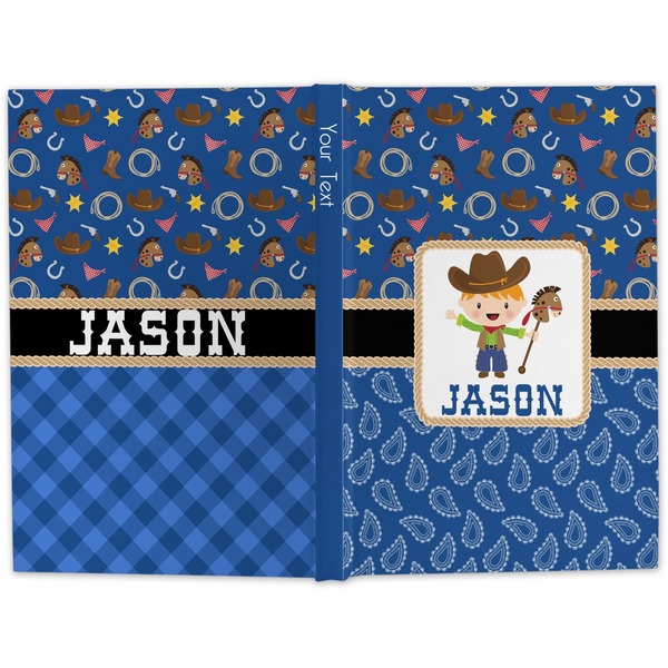 Blue Western Hard Cover Journal - Apvl