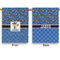 Blue Western House Flags - Double Sided - APPROVAL