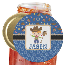 Blue Western Jar Opener (Personalized)