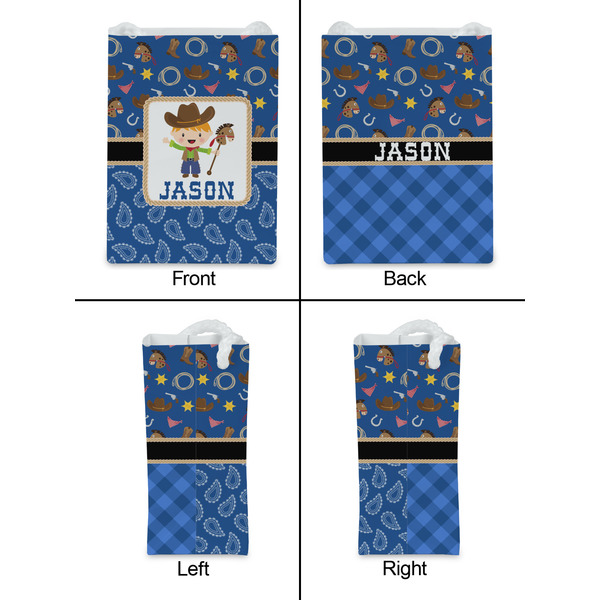 Blue Western Jewelry Gift Bag - Gloss - Approval