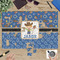 Blue Western Jigsaw Puzzle 1014 Piece - In Context
