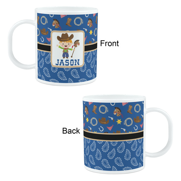 Blue Western Kid's Mug - Apvl