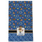 Blue Western Kitchen Towel - Poly Cotton - Full Front
