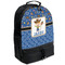 Blue Western Large Backpack - Black - Angled View