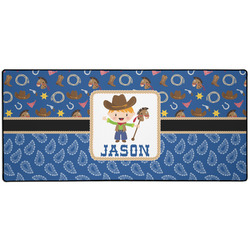 Blue Western 3XL Gaming Mouse Pad - 35" x 16" (Personalized)
